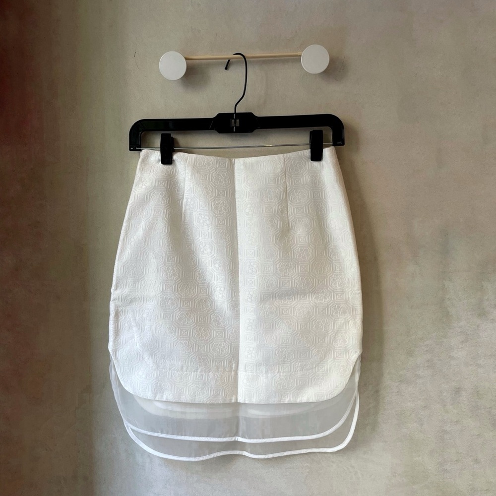 White Pencil Skirt
